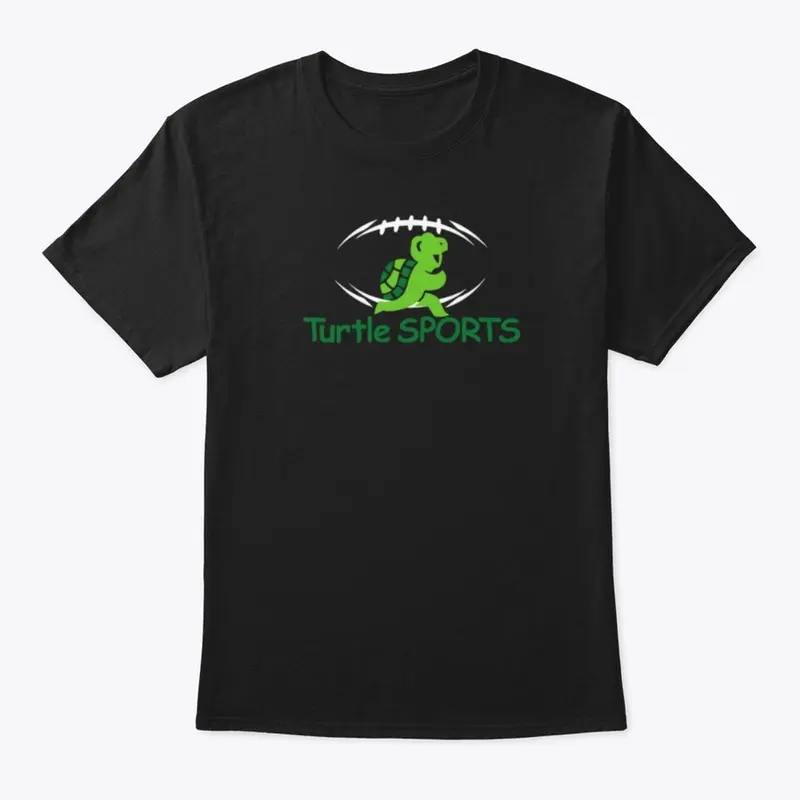 Turtle Sports Pig skin Line Logo (Black)